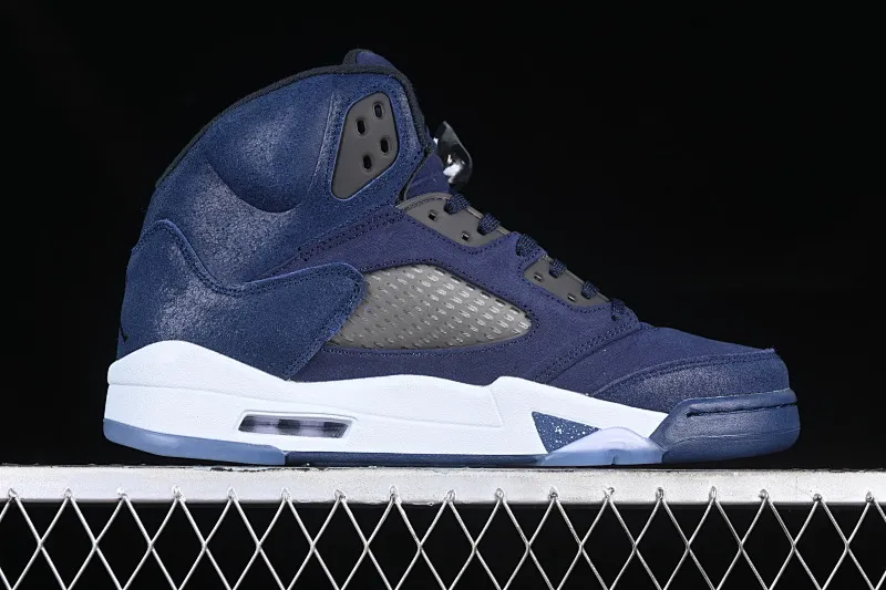 All categories Air Jordan Jordan series basketball shoes Air Jordan 5 Z version Air Jordan 5 "Midnight Navy" AJ5 Joe 5 Midnight Navy FD6812-400